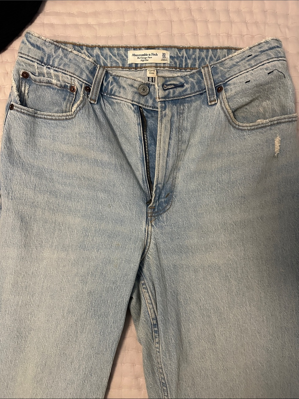 Abercrombie & Fitch Curve Love Vintage Flare Size 10L
